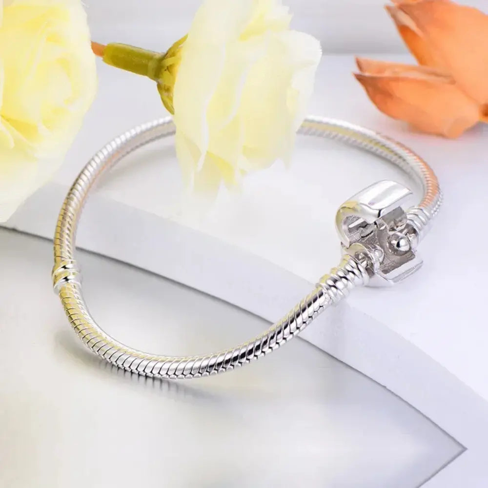 Drune | 925 Sterling Silber Charm Knochen Armband