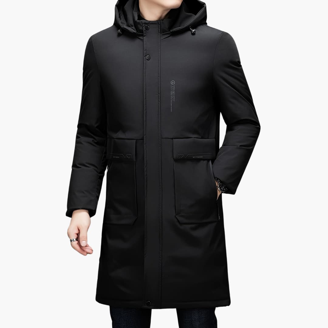 Drune | Stylische Winterjacke mit Kapuze für Herren