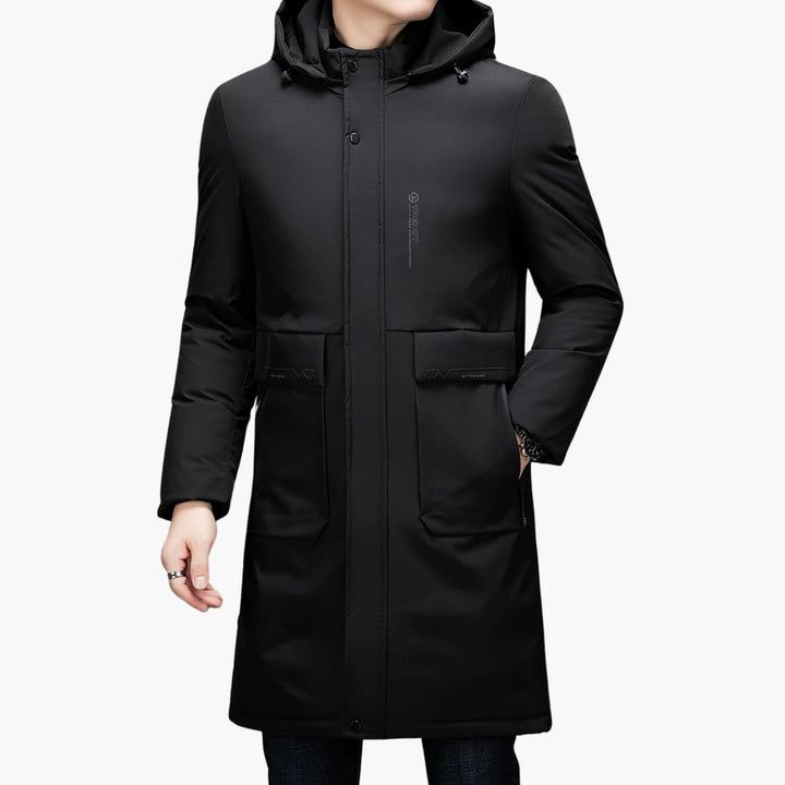 Drune | Stylische Winterjacke mit Kapuze für Herren