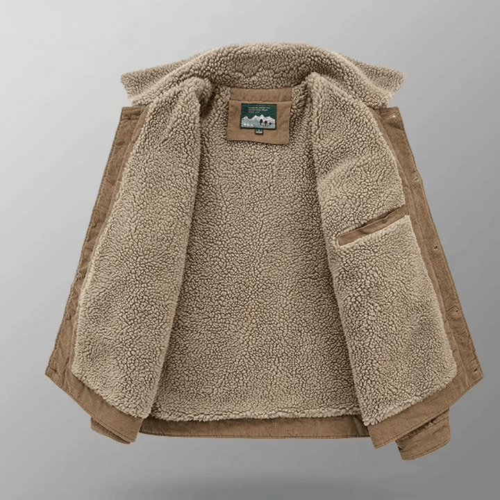 Drune | Bronco Corduroy Sherpa Jacke