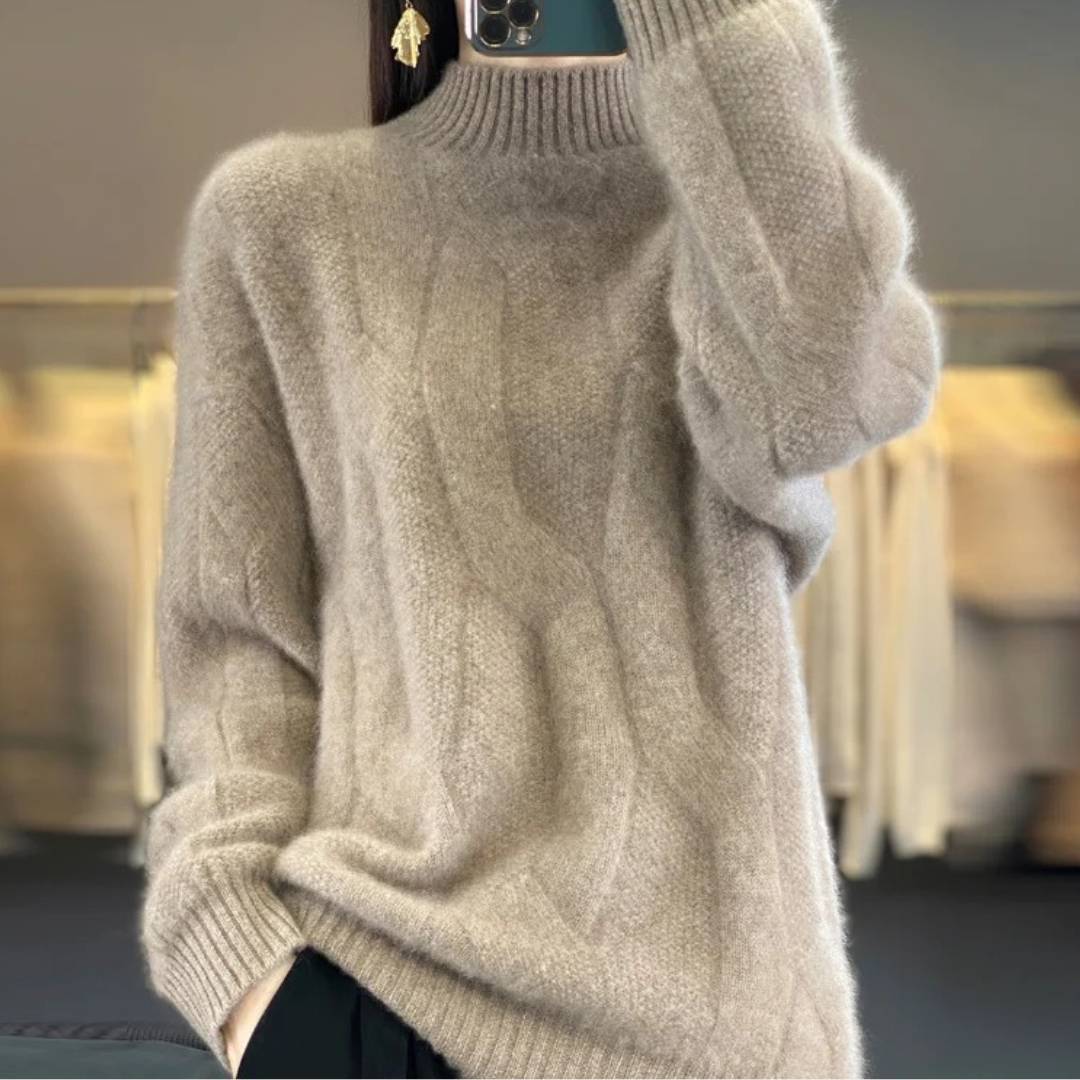 Drune | Locker Strick Wollpullover