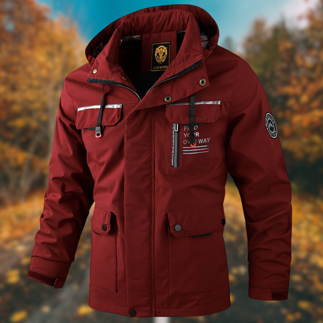 Drune | Herrenjacke mit Kapuze