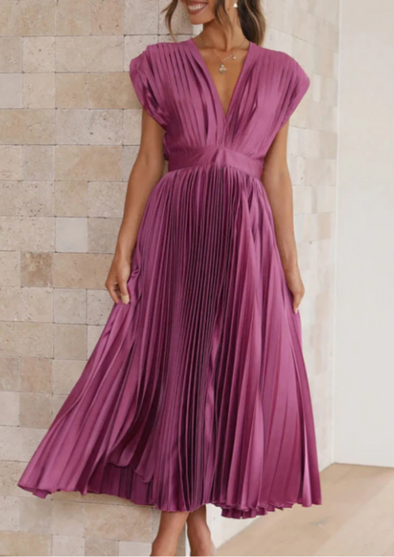 Drune | Elegantes Maxikleid Aus Leichtem Stoff