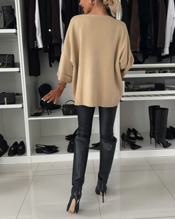 Drune | Elegante Strickbluse