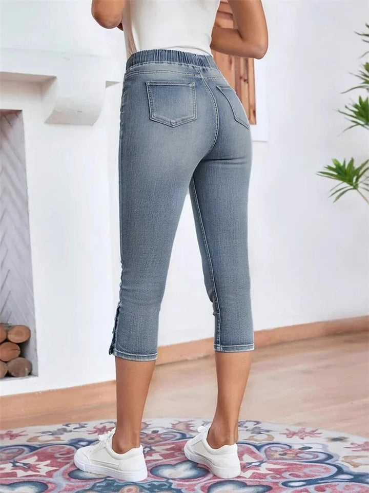 Drune | Denim Capri Jeans