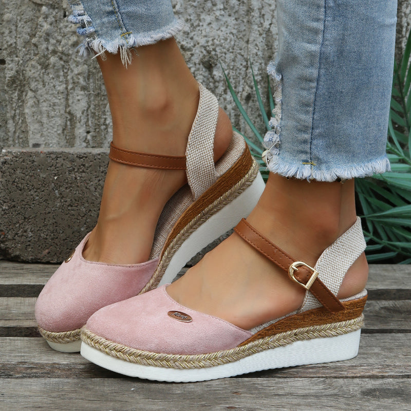 Drune | Orthopädische Trendy Braune Espadrilles