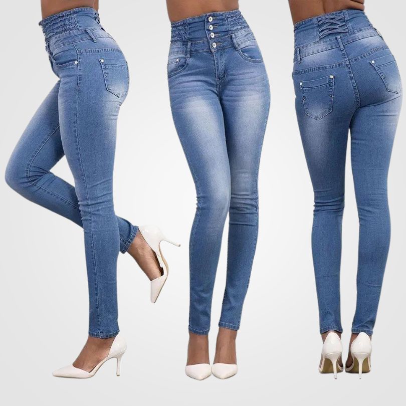 Drune – Komfort-Denim-Jeans