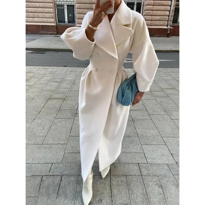 Drune | Lange Jacke Klassischer Schnitt Zeitloser Stil