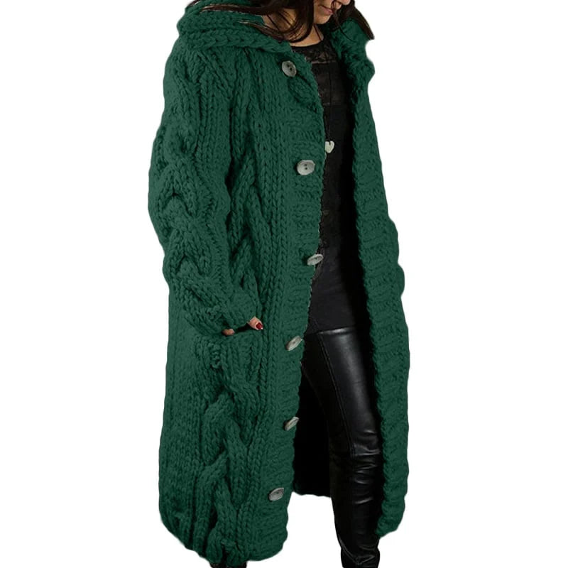 Drune | Lange Strickjacke