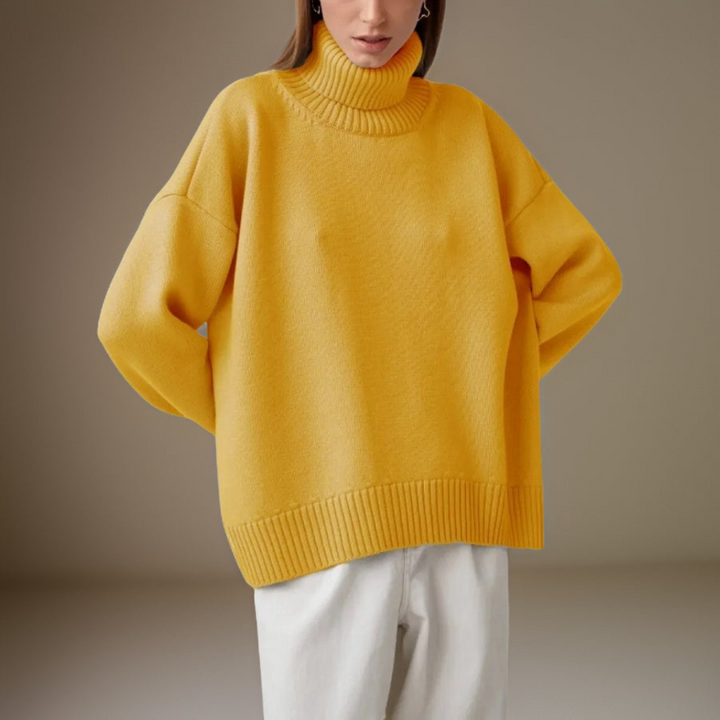 Drune | Rollkragenpullover für Damen Winter