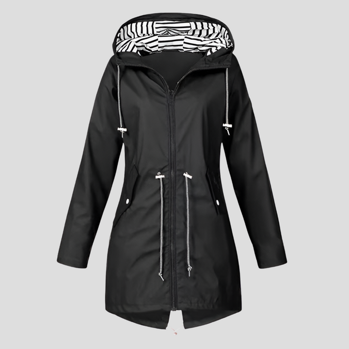 Drune | Wasserdichte Damenjacke mit Kapuze