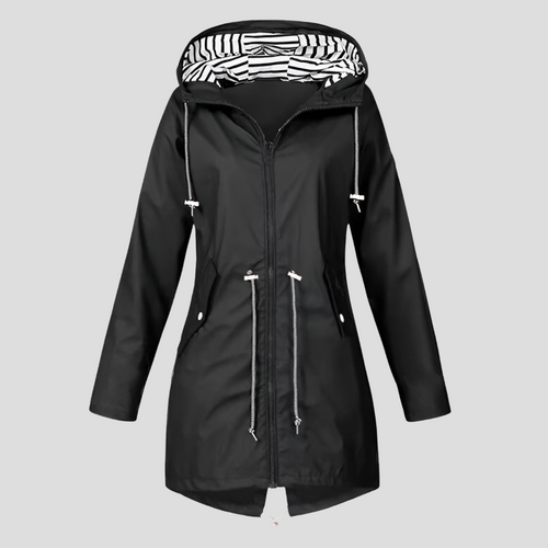 Drune | Wasserdichte Damenjacke mit Kapuze