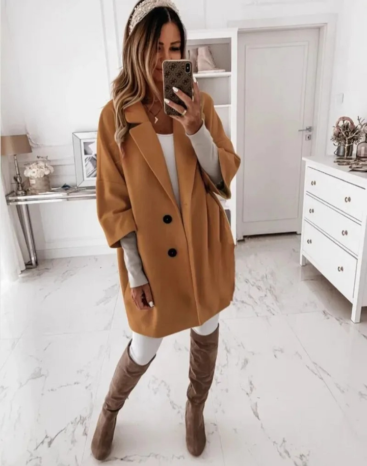 Drune | Weit fallender Damen-Trenchcoat