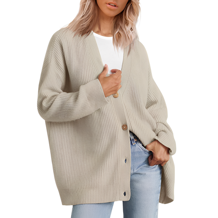 Drune | Lässiger Oversize Cardigan für Frauen