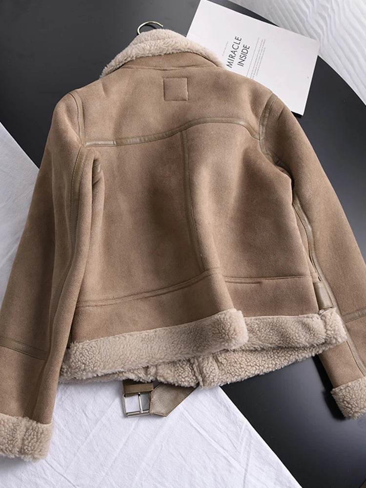 Drune | Wildleder Winterjacke Warm & Stilvoll
