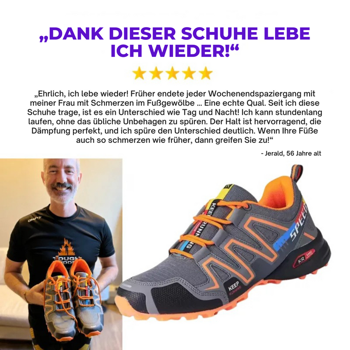 Drune | Orthopädische Herren Wanderschuhe