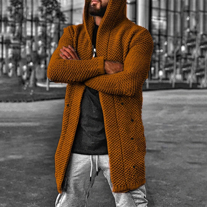Drune | Strickjacke mit Kapuze für Männer
