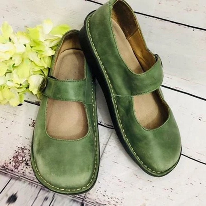 Drune | Damen Weinlese Einstiegs Sandalen Frauen Schuhe Aus Wildleder