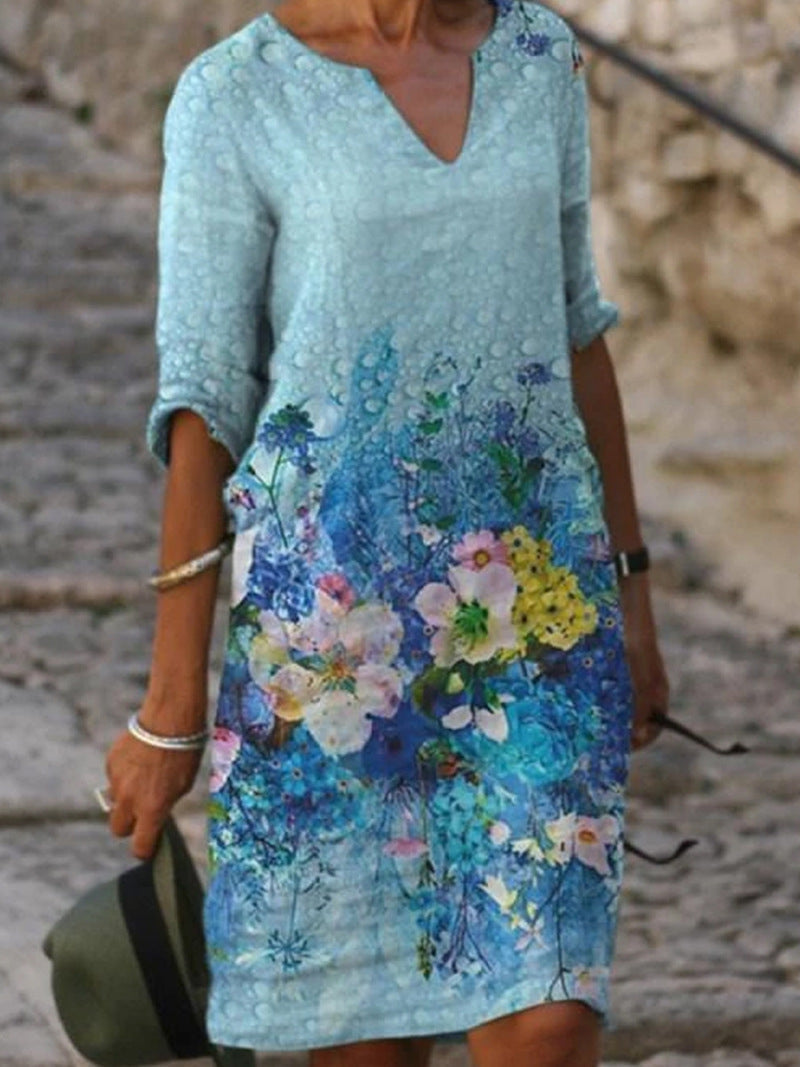 Drune | Bezauberndes Kleid mit Blumenmuster