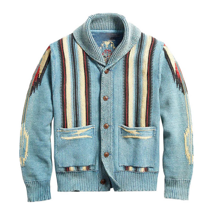 Drune | Cardigan Vibrante Für Männer Warm