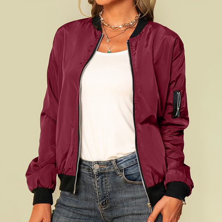 Drune | Klassisches Lässiges Bomberjacke Damen