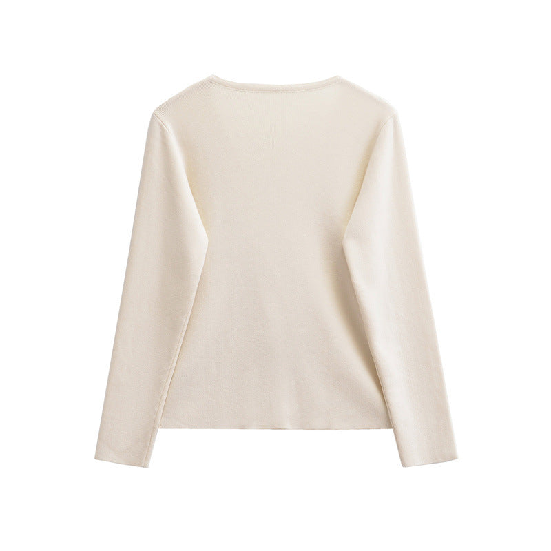 Drune | Stylischer asymmetrischer Strickcardigan für Damen