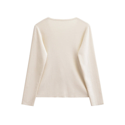 Drune | Stylischer asymmetrischer Strickcardigan für Damen