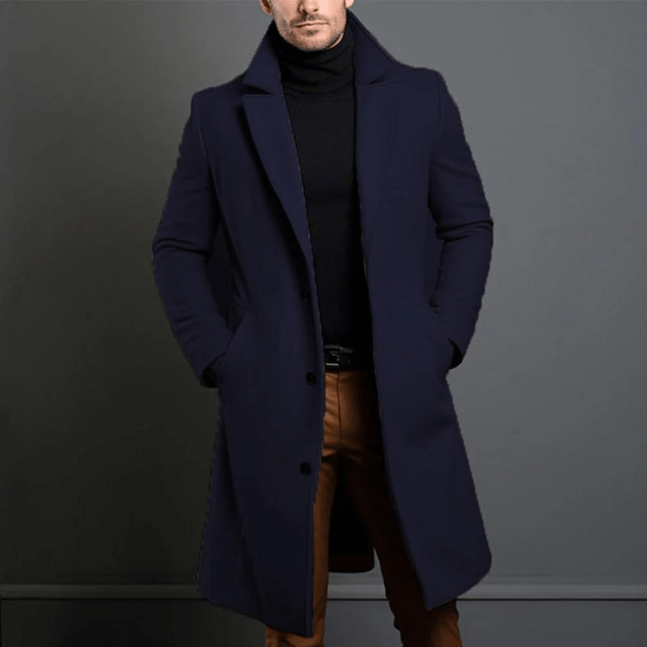 Drune | Langer Wintermantel Für Herren