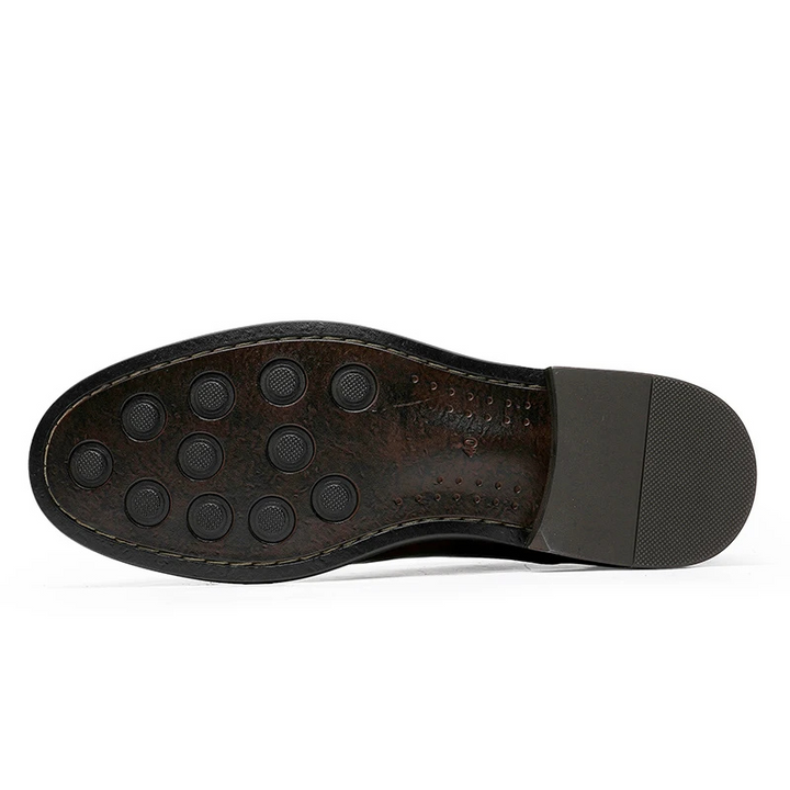 Drune | Elegante Leder Herrenschuhe Mit Schnürung Und Klassischem Design