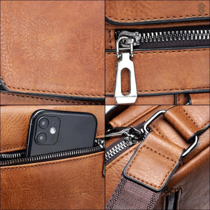 Drune | Luxus Leder Schultertasche Überlegener Komfort Elegantes Und Zeitloses Design