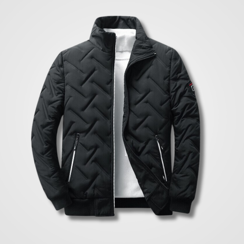 Drune | Herren Slim Fit Daunenjacke - Mit Reißverschluss