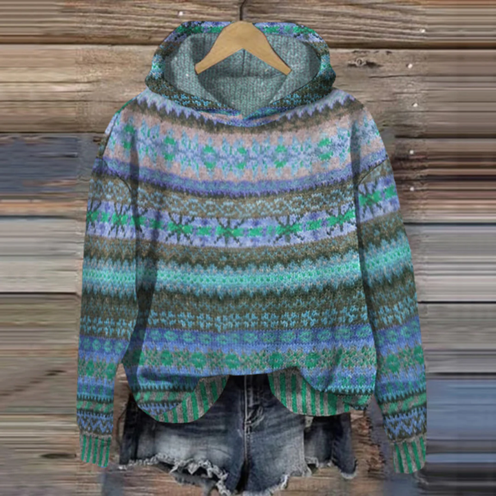 Drune | Norweger Pullover - Hoodie - Gefüttert