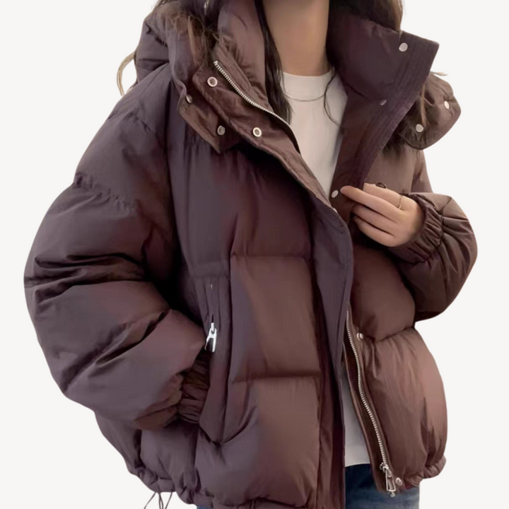 Drune | Pufferjacke mit Kapuze für Damen
