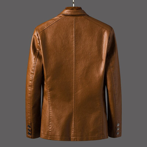 Drune - Modische Leathet Jacke für Männer