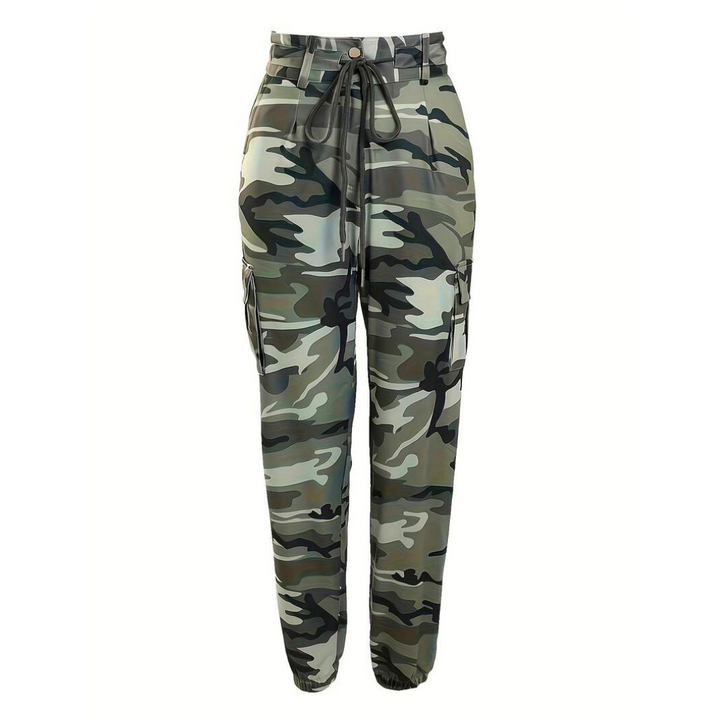 Drune | Damen Camouflage Hose