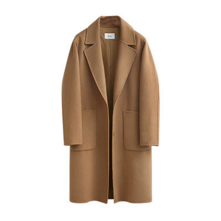 Drune | Klassischer Winter Trenchcoat Für Damen Lang