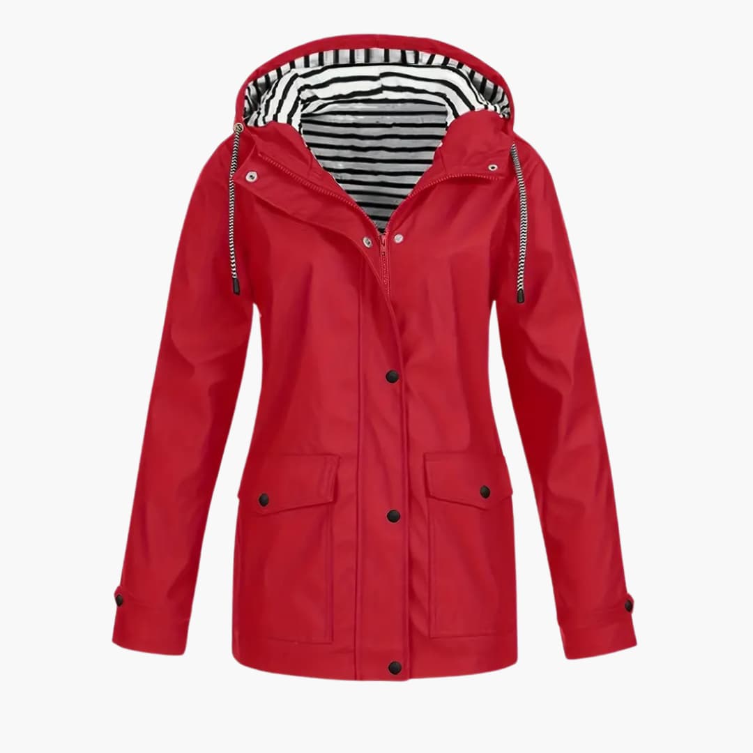 Drune | Stylische Windjacke mit Reißverschluss für Frauen