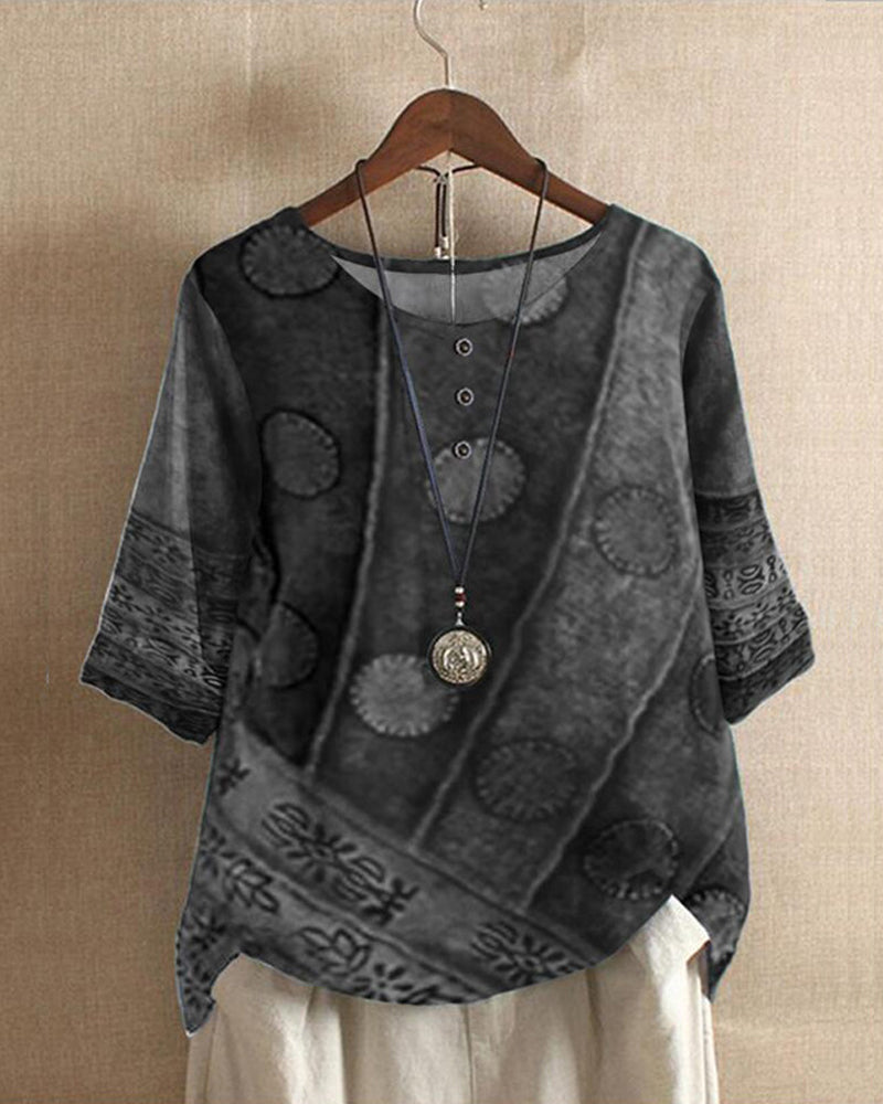 Drune | Vintage Boho Top