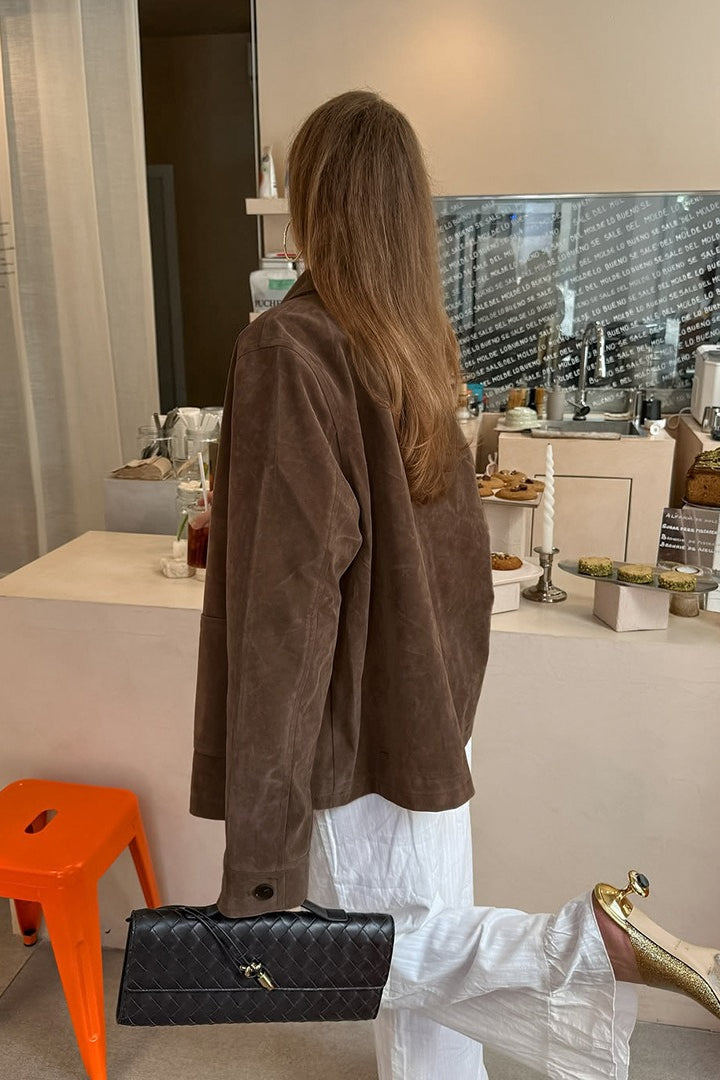 Drune | Wildleder Reversjacke