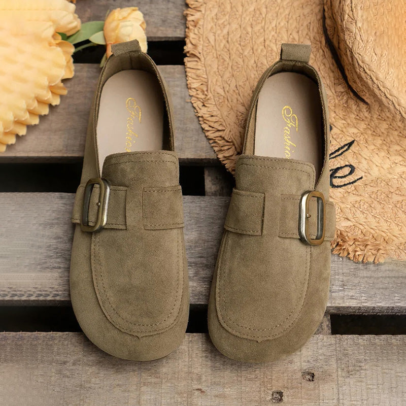 Drune | Vintage Bequeme Slip-On-Schuhe
