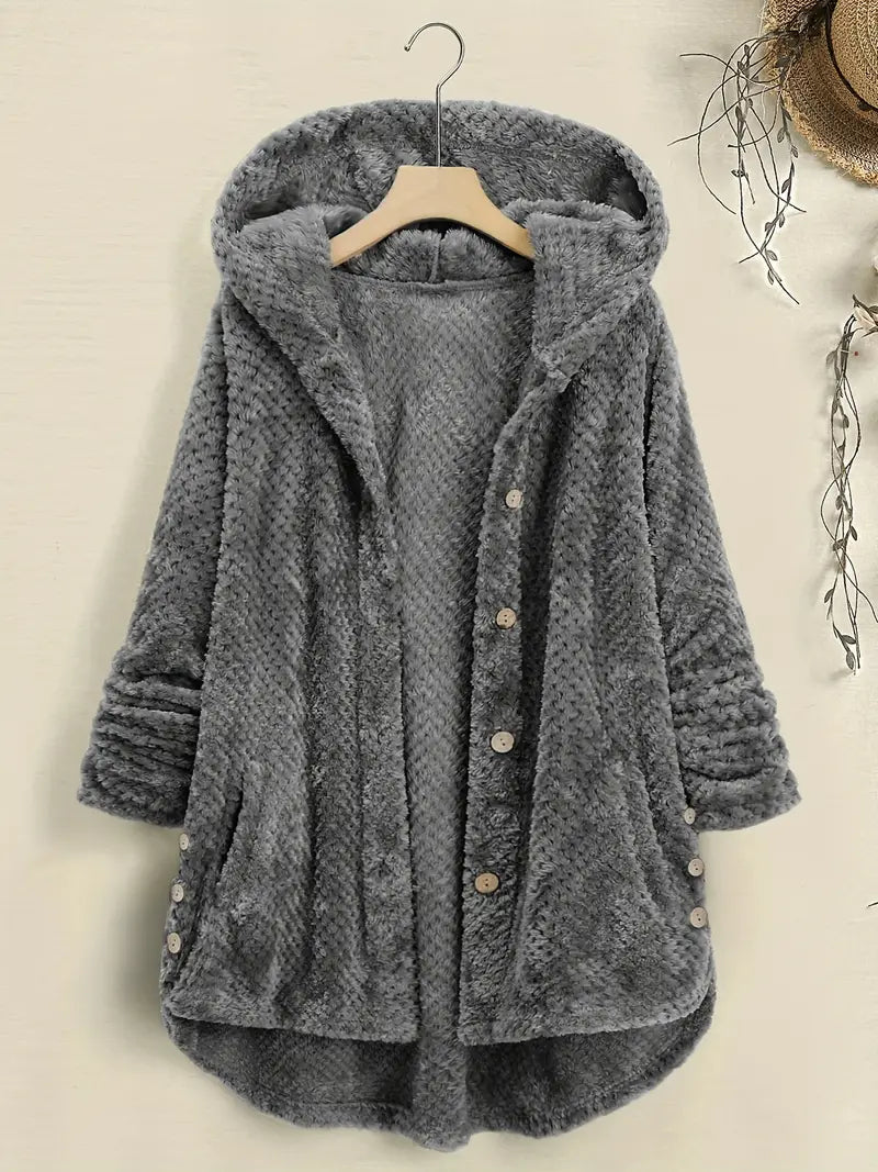 Drune | Gefütterte Damenjacke mit Knöpfen - Stilvolle Jacke für kalte Tage