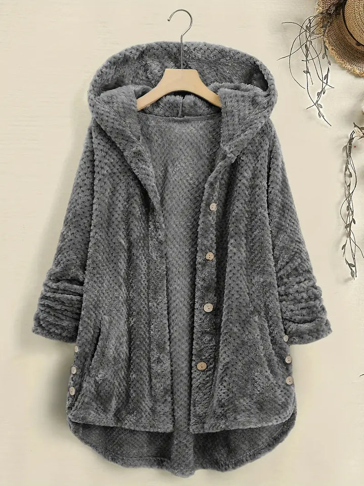 Drune | Gefütterte Damenjacke mit Knöpfen - Stilvolle Jacke für kalte Tage