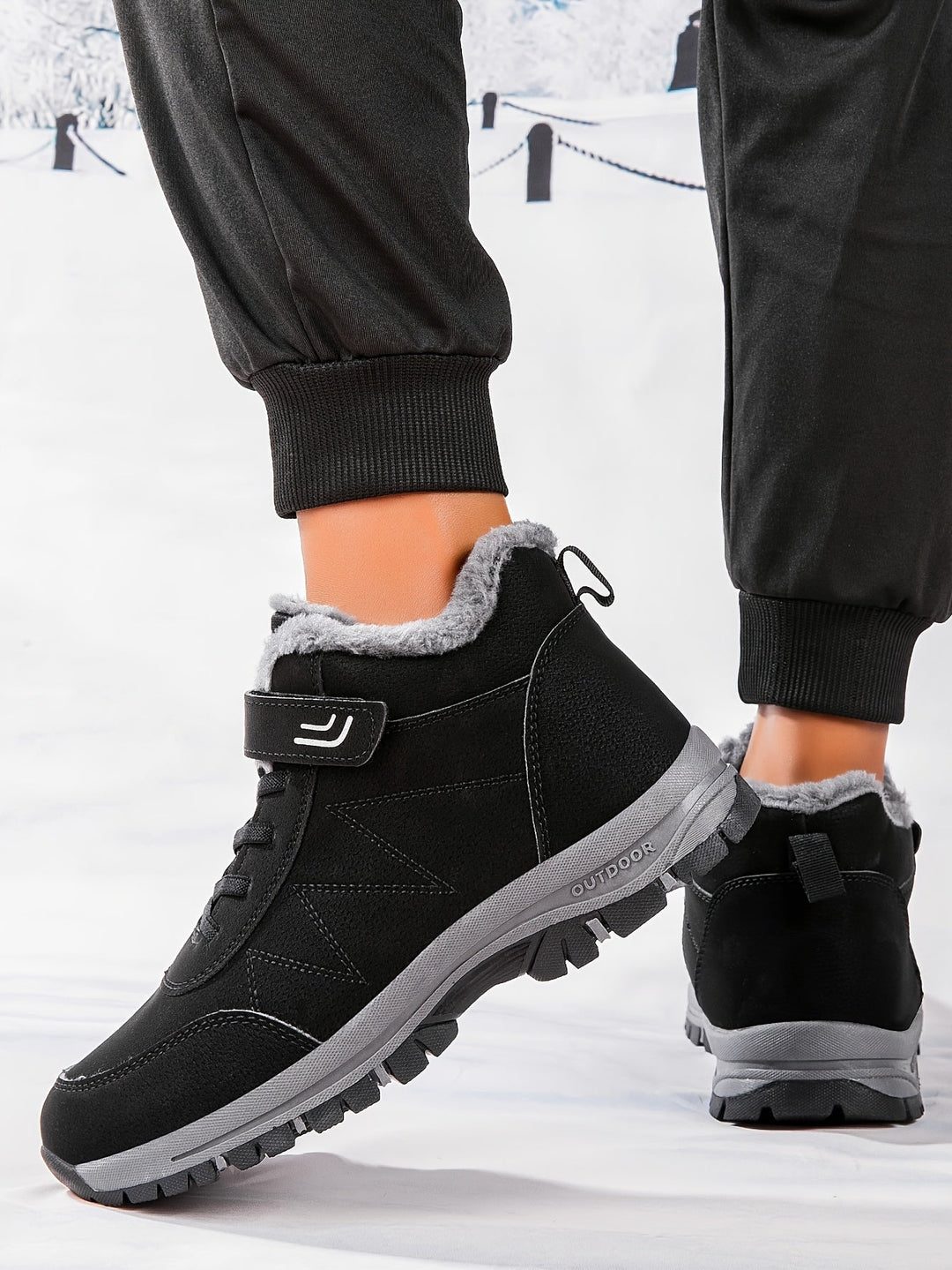 Drune | Rutschfeste Thermische Orthopädische Turnschuhe