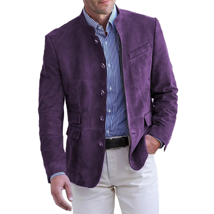 Drune | Klassische Button-Down-Jacke für Männer