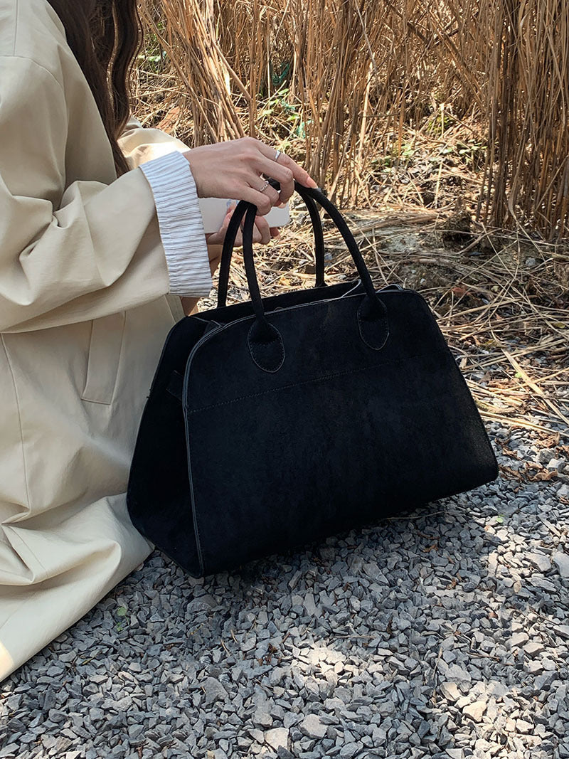 Drune | Velourleder Tote Tasche