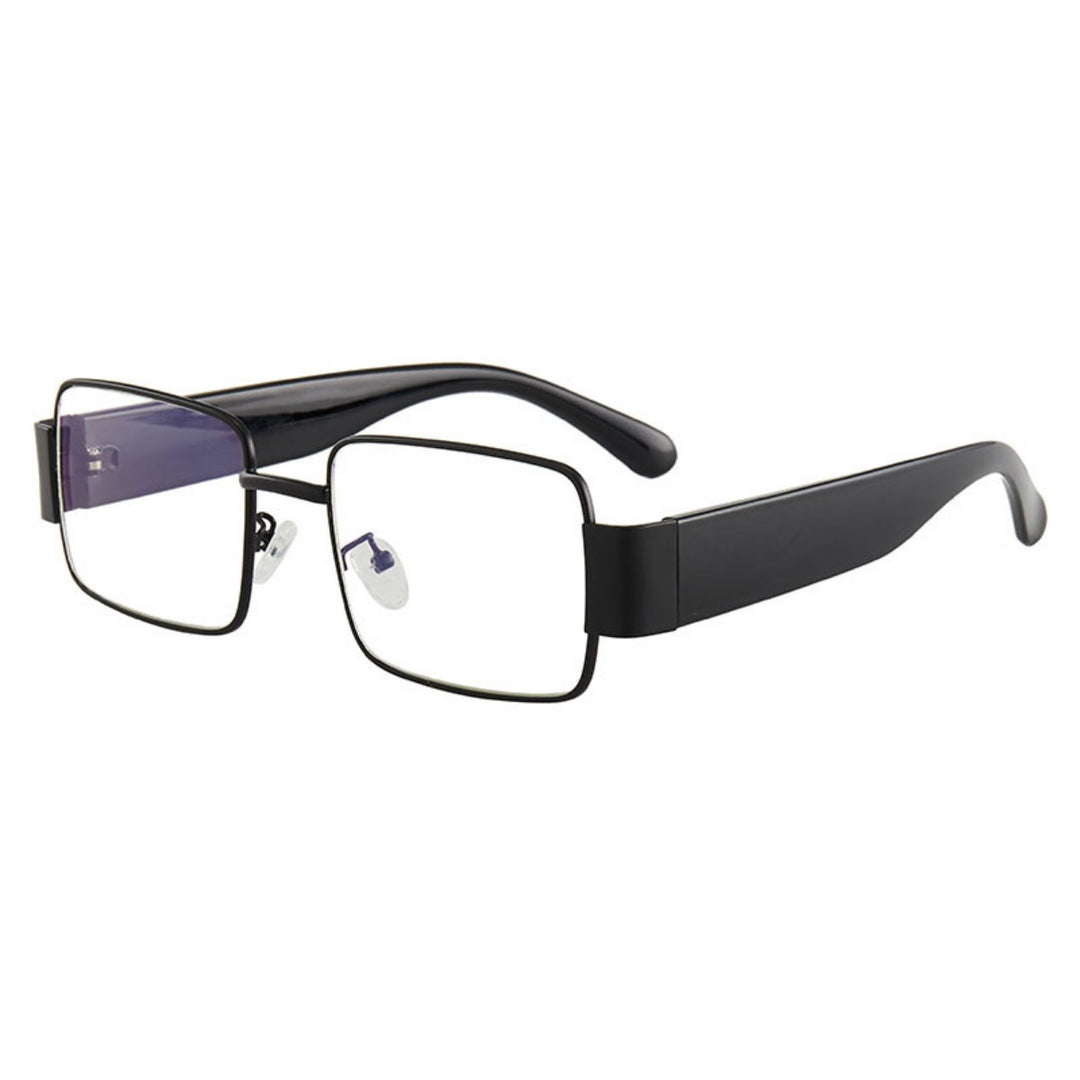 Drune | Quadratische dünne Sonnenbrille mit großem Rahmen
