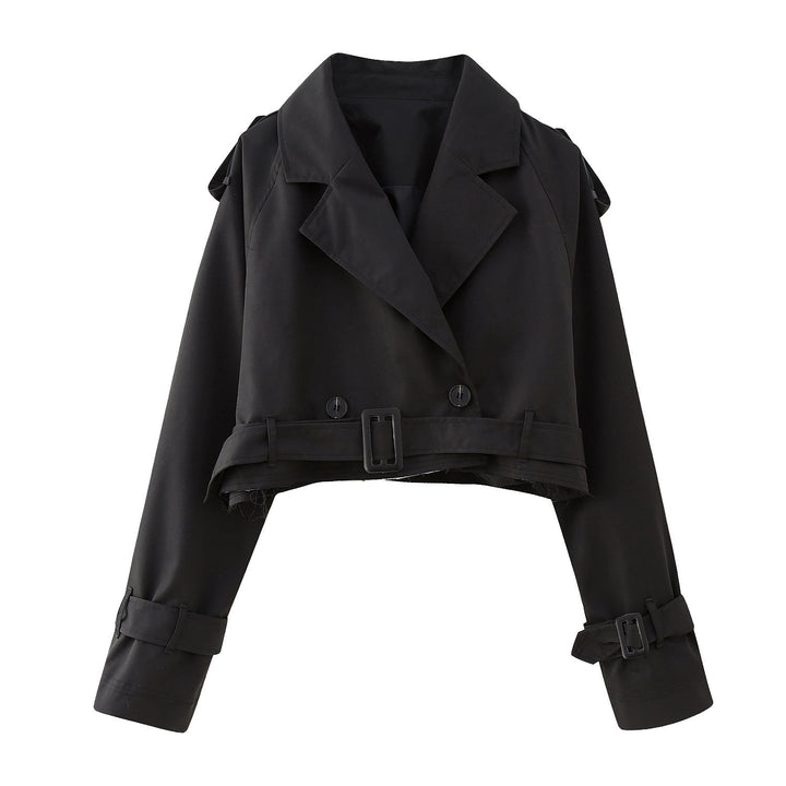 Drune | Kurzer Trenchcoat