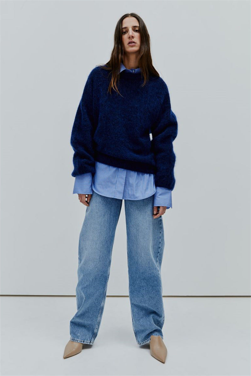 Drune | aus Mohair - oversized Damenpullover