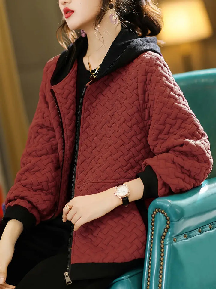 Drune | Gestepptes Hoodie