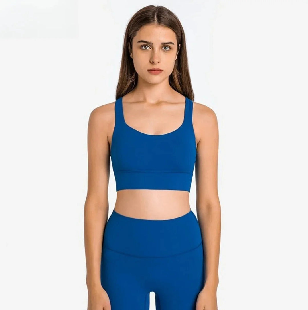 Drune | Schöner Rücken Design schlanke Brust heben nahtlose Yoga-BH